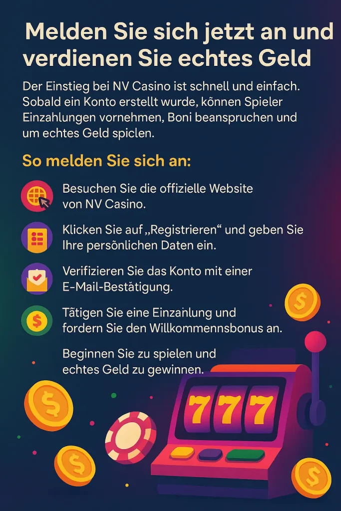 Melden Sie sich jetzt an und verdienen Sie echtes Geld